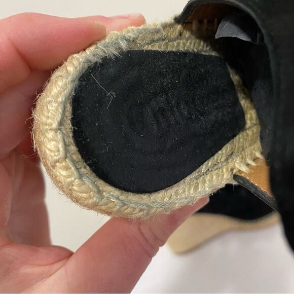 CHLOE Harper Suede Lace up Espadrille Wedge Sandals - Picture 10 of 13